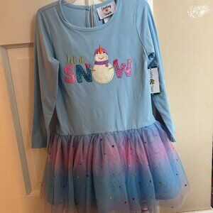 Girls 5T NEW with tags "Let It Snow" 2 pc set